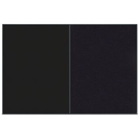 United Visual Products Enclosed Corkboard, 1 Door, 72"x36", 4" Fra, UV3404-BRONZE-MEDGRY UV3404-BRONZE-MEDGRY